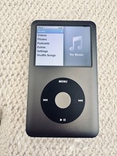 Apple iPod Classic 120GB MB565J la 6a generazione batteria nuova quasi come n...