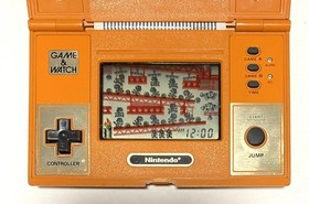 Nintendo Game & Watch Donkey Kong Working c/w Battery Cover See Description