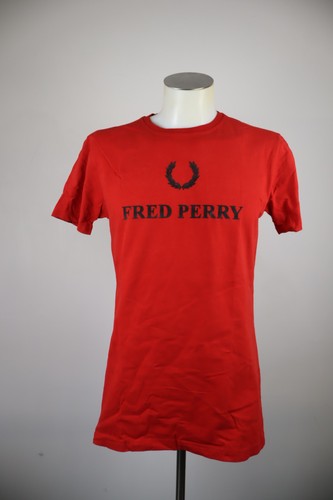 Fred Perry, FRED PERRY HERREN SHIRT GR XL MAN T-SHIRT CASUAL VINTAGE KURZARM BAUMWOLLE