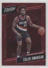 2017-18 Panini Prestige Micro Etch Rookies Red Caleb Swanigan #25 7zf