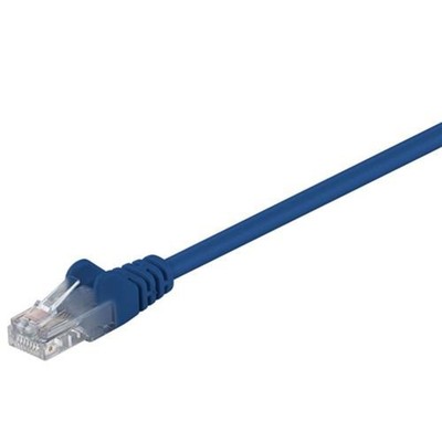 Wentronic CAT 6-1500 UTP BLAU 15m CAT 6 Netzwerkkabel L # 68447