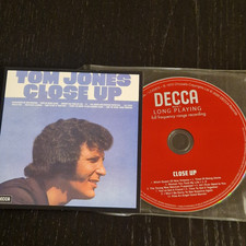 TOM JONES - CLOSE UP (1972) / DECCA-CARDSLEAVE-CD 2020 (MINT-)
