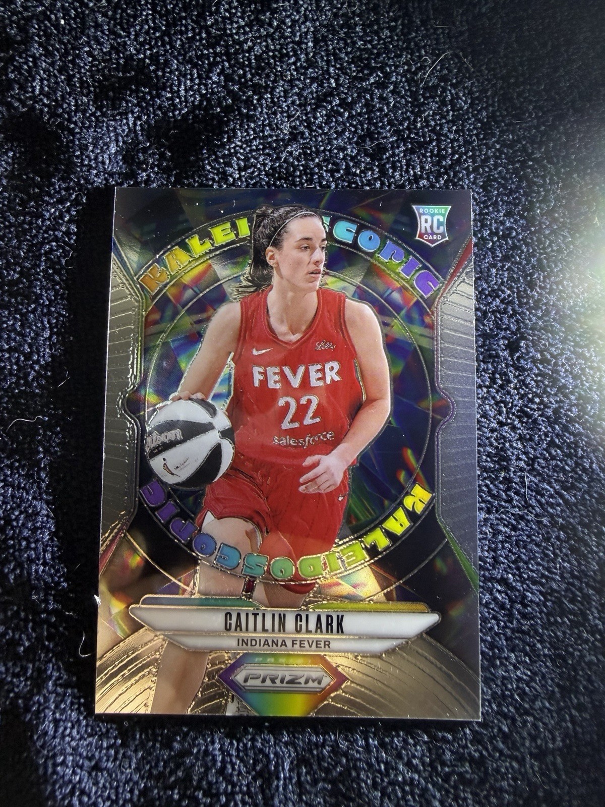 2024 Panini Prizm WNBA Caitlin Clark Kaleidoscopic Rookie RC Insert – Fever