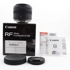 OPEN BOX EXCELLENT Canon RF 24mm f/1.8 Macro IS STM Lens