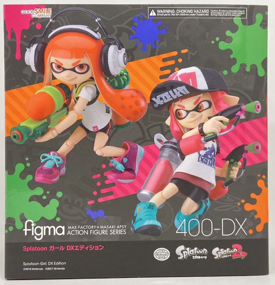figma 400-DX Splatoon Splatoon2 Girl DX Edition Figure GOOD SMILE