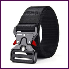 Metal Buckle Men's Belt Army Outdoor Hunting Tactical Multi Function Combat