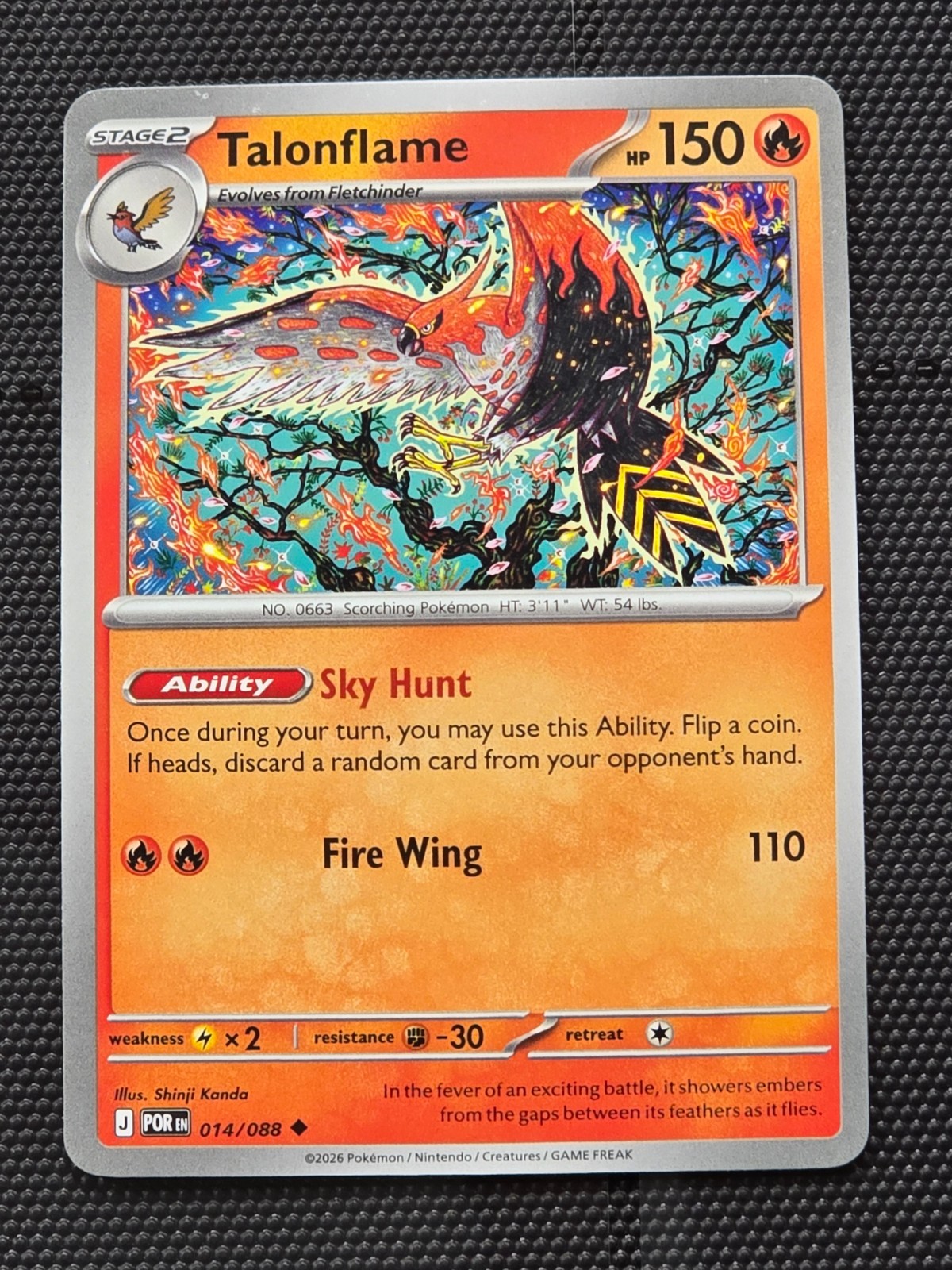 Talonflame - 014/088 - Perfect Order - NM/M