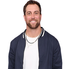 Adam Thielen (Jacket) Half Body Buddy Cutout