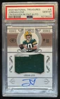 2020 National Treasures Jordan Love Crossover Rookie Patch Auto RC #59/99 PSA 10