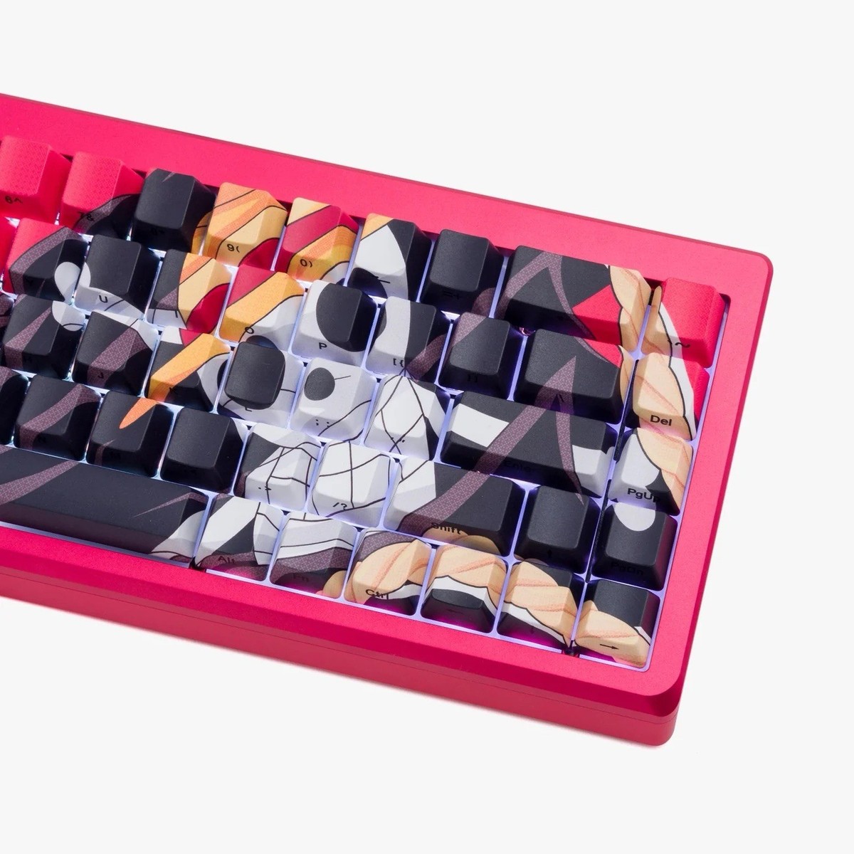 Clavier Gaming Higround X One Piece - Édition Summit Luffy - Rouge - Neuf