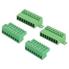 2 Set 8 Pin Screw Terminal Block Connectors, 3.5mm PCB Mount Screw Terminal
