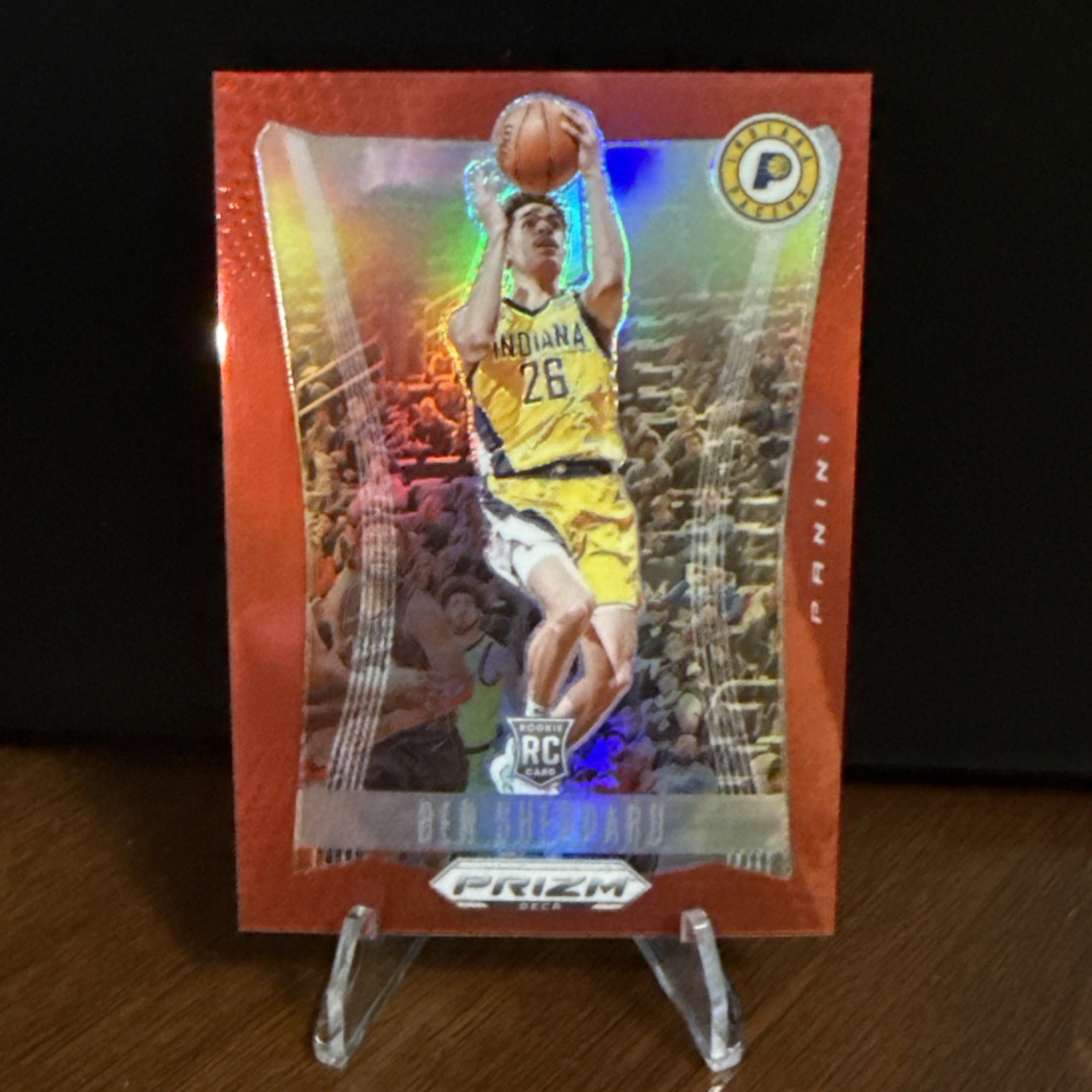 2023-24 Panini Prizm Deca - Ben Sheppard #100 Red Prizm /199 (RC)