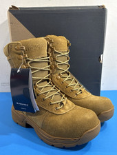 NIB 5.5 M MENS PROPPER F4533 SERIES 100 8" SIDE ZIP COMPOSITE TOE BOOTS COYOTE