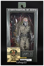 NECA S.O.D. Sgt D Retro Clothed 8" Figure Stormtroopers of Death Thrash Metal