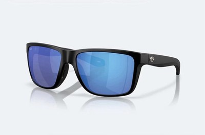 Costa Del Mar Broadbill II 06S9120 Matte Black Blue Mirror 580P