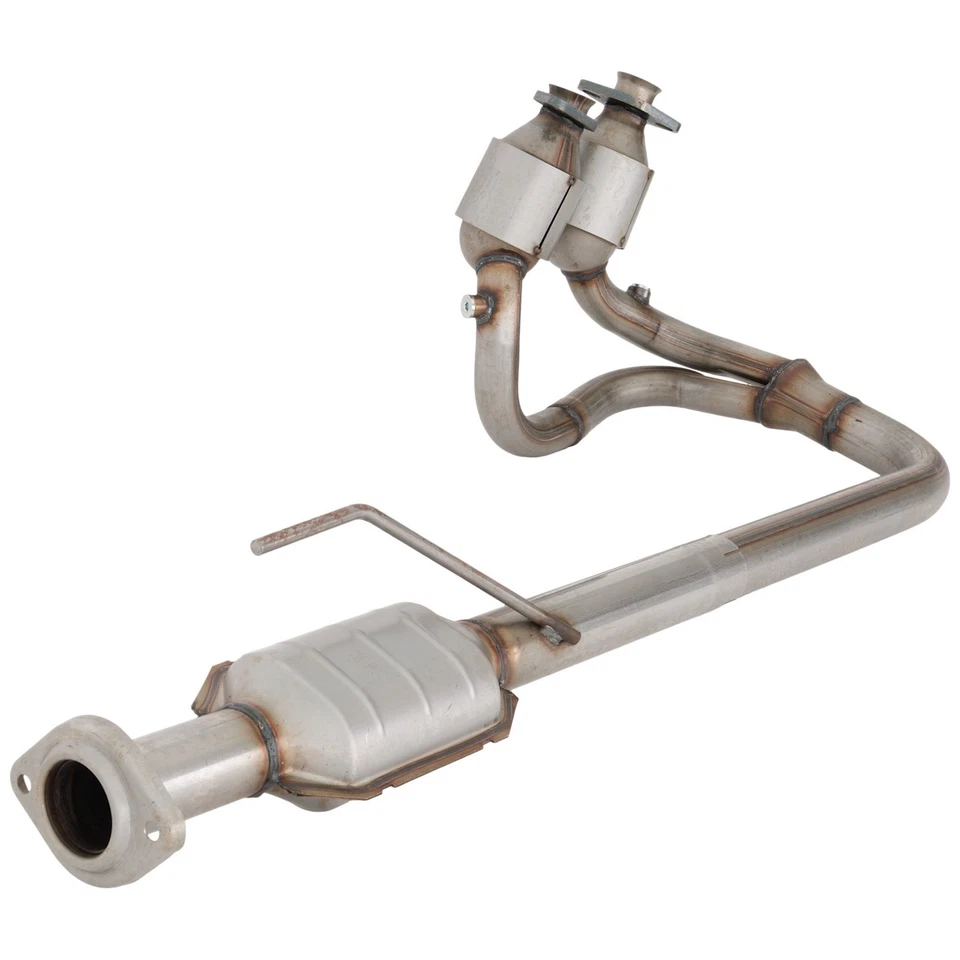 Передний каталитический конвертер для Jeep Wrangler 2004-2006 годов выпуска из алюминированной стали 4,0 л - Изображение 2 из 4