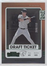 2021 Panini Contenders Draft Ticket Green 280/299 Mike Yastrzemski #21 c2a