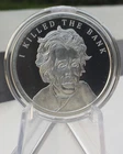 2018 Andrew Jackson 1 oz. Silver Shield MiniMintage BU  w/ COA, Capsule