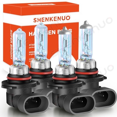 For Toyota Land Cruiser 1991-2007 3800K Halogen Headlight Hi Lo Beam Bulbs Combo