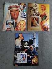 SOMALILAND - QUEEN ELIZABETH -MARILYN MONROE-ELVIS PRESLEY 3 M/SHEETS MNH