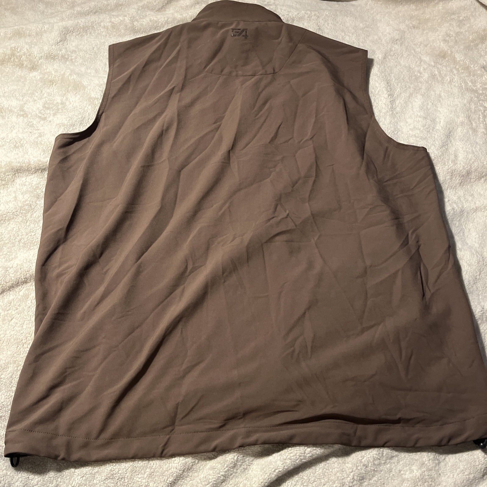 Peter Millar Wind element brown Full Zip Golf Ves… - image 6