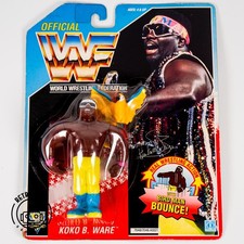 WWF Hasbro Koko B. Ware 1991 Serie 3 Figurina US MOC NUOVA IMBALLO ORIGINALE Sealed Vintage