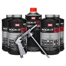 SEM 46650 Black Rock-It XC Truck Bed Liner and Protective Coating Kit w/ Gun