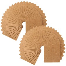 300 Pcs Necklace Display Paper Cards Earring Cardboard for Selling