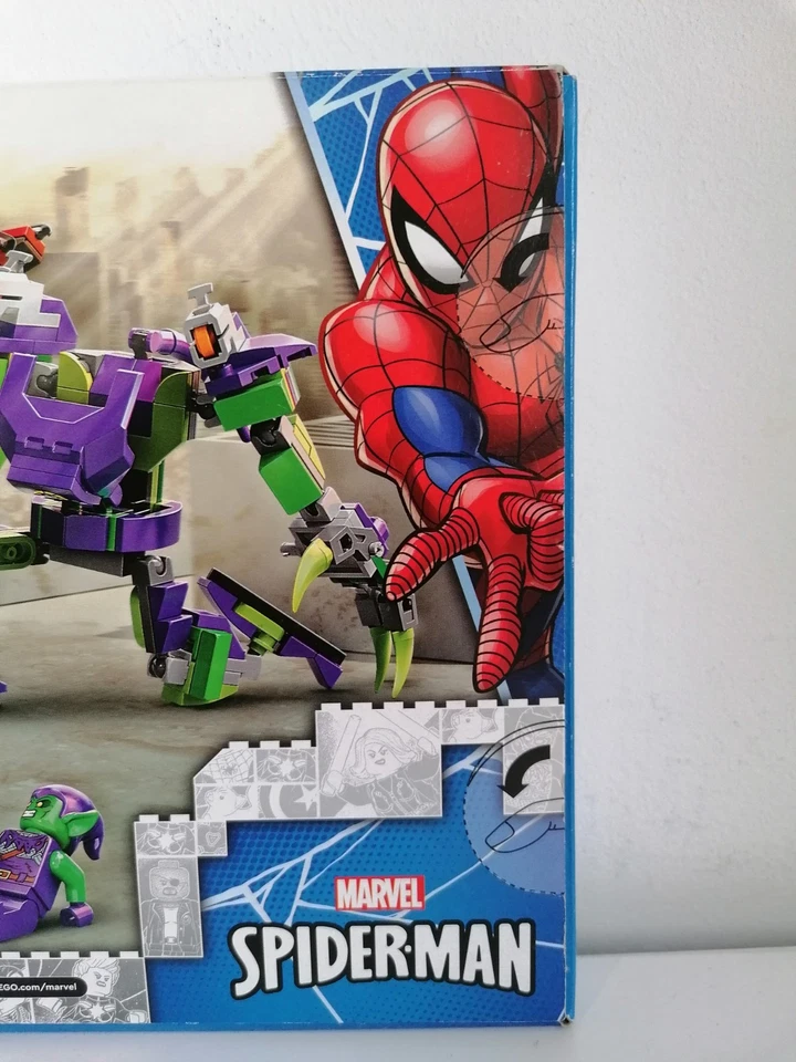 Lego Marvel Spiderman 76219 Spider-Man & Green Goblin Mech Battle - 2023 Neuf - Photo 3/3