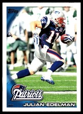 Julian Edelman 2010 Topps #325 Patriots NFL READ FREE SHIPPING AutographDen
