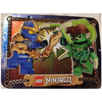 LEGO Ninjago Jay vs. Tentacle Monster Metal Box L0002214 (SEALED) - Image 1 of 3