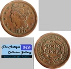 Photo of a 1850-P Large Cent from an eBay listing that sold on Jul 19, 2026