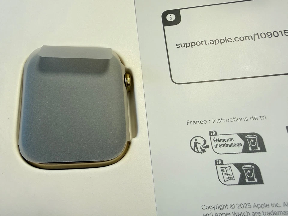 Apple Watch Series 7 45mm Gold SS Gold Milanese Loop MKJY3FD/A  NEW OVP - Bild 4 von 4