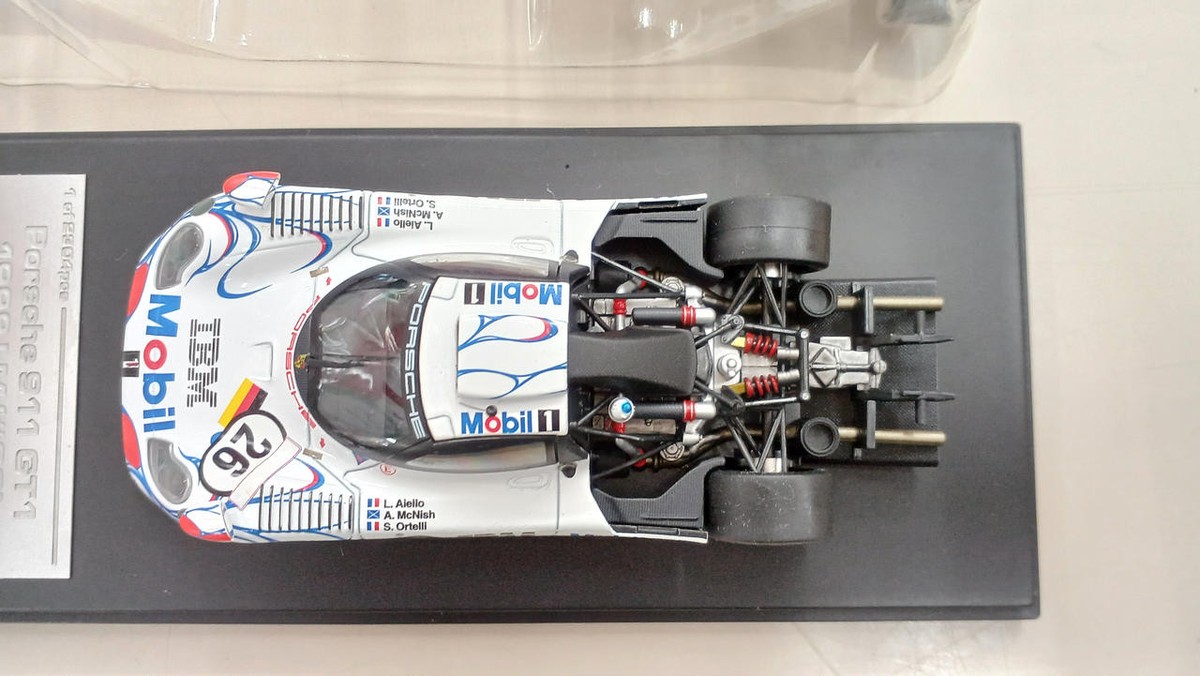 Hpi 1/43 Porsche 911 Gt1 26 1998 Model Car | eBay