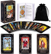 Tarot Cards, 78-Card Deck, Original Tarot for Beginners  Experts with Guide Boo