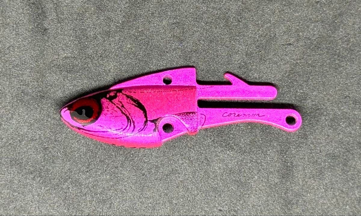 COREMAN IJ-16 Coreman IJ16 Iron Jig Head IRONJIGHEAD Pink Head Set of 10 - Image 4