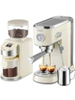 Gevi 20 Bar Professional Espresso Coffee Machine with 35 Precise Coffee Grinder