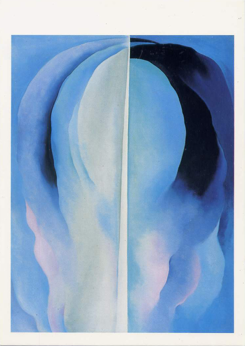 Georgia O’Keeffe Abstraction Blue Georgia O'Keeffe: Abstraction Blue: MoMA One on One Series