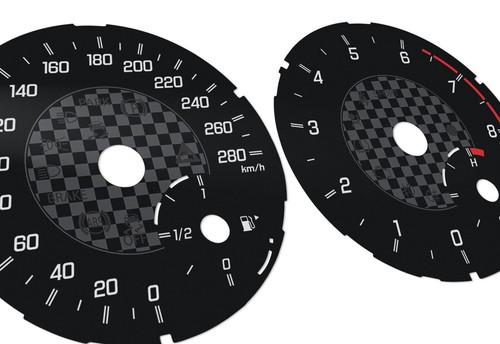 For Mercedes-Benz G AMG - Speedometer dials from MPH to km/h Gauges - Picture 3 of 9