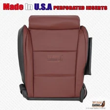 2013 2014 2015 For Lexus GS350 Luxury Driver Bottom Perforated Leather Cover Red