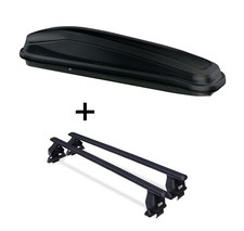 Skibox JUEASY300+Dachtr&auml;ger Tema Stahl f&uuml;r f&uuml;r Mercedes E-Klasse W210 4T&uuml;rer 95-