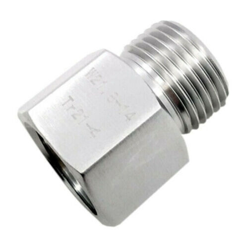 TR21-4 to W21.8 Connector CO2 Bottle Regulator Cylinder Adapter For Soda - Picture 3 of 3
