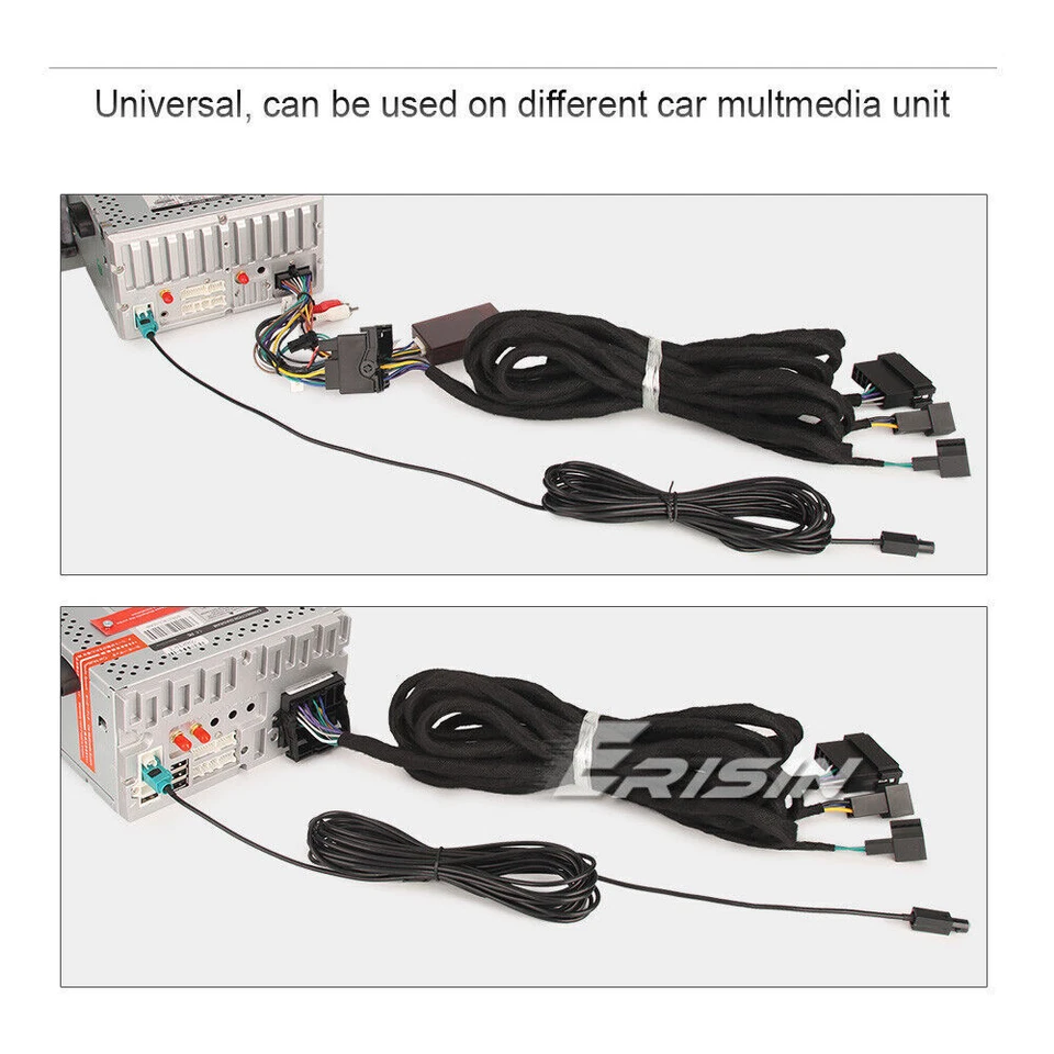 Extension Cable Power & Radio Lead For Mercedes W211 Car Stereo Fibre Optic - Image 2 of 4