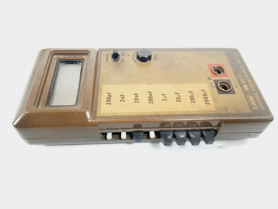LUTRON DM-6013 Digital Capacitance Meter - ■JF■ UNTESTED■JF■ - Image 2 of 4