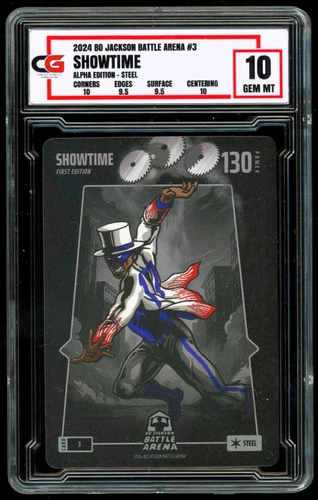 2024 Bo Jackson Battle Arena #3 STEEL Showtime Shohei Ohtani ~ CG 10 GEM