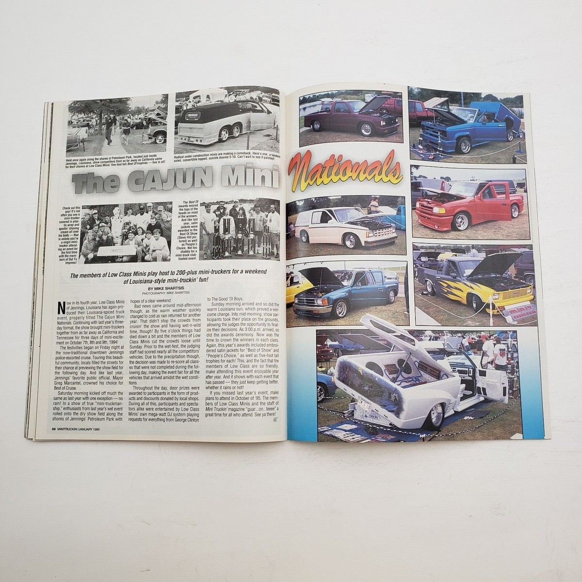 Mini Truckin' Magazine January 1995 Volume 9 Number 1