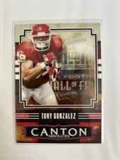 2008 DONRUSS CANTON ABSOLUTES CA-12 TONY GONZALEZ 117/250 NM KC CHIEFS