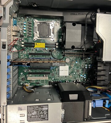 Dell Precision 7810 E5-2620v3 12-C 32GB DDR4512gb SSD RADEON PRO