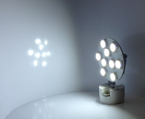 G4 LED COOL WHITE SIDE PIN 9SMD/LED HALOGEN REPLACEMENT G409S-W - Picture 2 of 2
