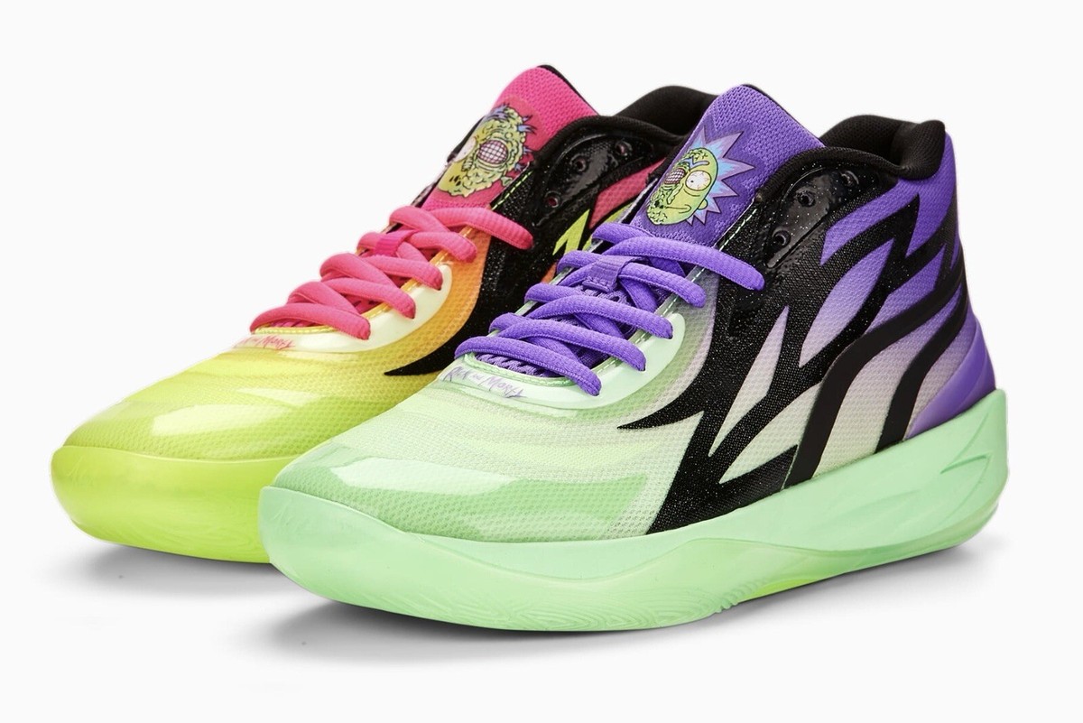 PUMA x LaMelo Ball RICK AND MORTY MB.02 Basketball Shoes BRAND NEW